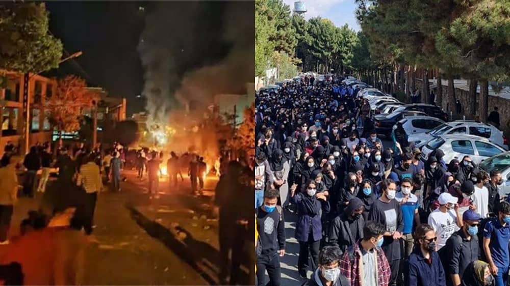 November 1, 2022: Tuesday, November 1, marked the 47h day of nationwide protests against the Iranian regime, which began on September 16. Iran’s protests have expanded to 213 cities and all 31 provinces across the country.