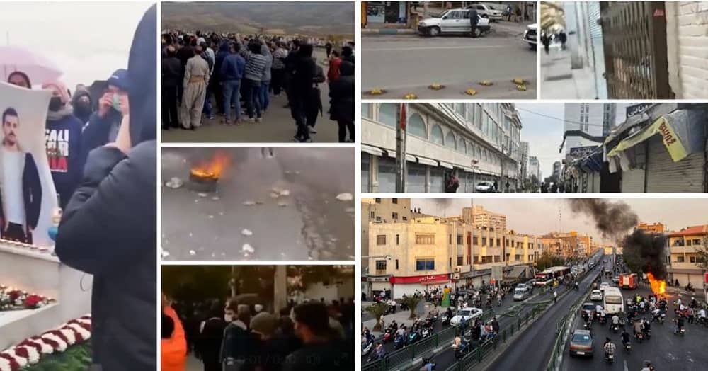 November 17, 2022: Thursday, November 17, marked the 63rd day of nationwide protests against the Iranian regime, which began on September 16. Iran’s protests have expanded to 231 cities and all 31 provinces across the country.
