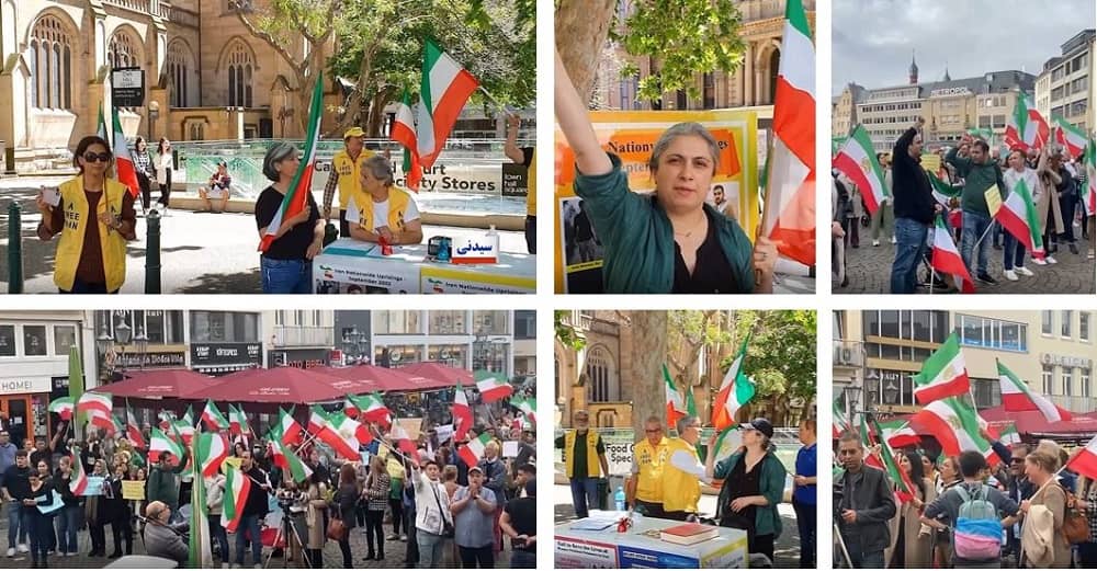 Iranian Resistance Supporters Rallies in Sydney, Australia, and Bonn, Germany, in support of the Iran Revolution