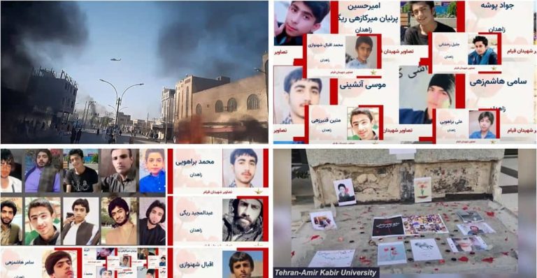 November 9, 2022, Iran Protests: On September 30, regime security forces in Zahedan opened fire on a peaceful rally of unarmed civilians. More than 100 people were killed in the massacre, including several children.