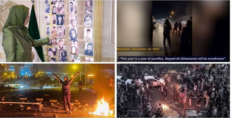 December 24, 2022: Saturday, December 24 marked the 100th day of nationwide protests against the Iranian regime, which began on September 16. Iran’s protests have expanded to 280 cities and all 31 provinces across the country.