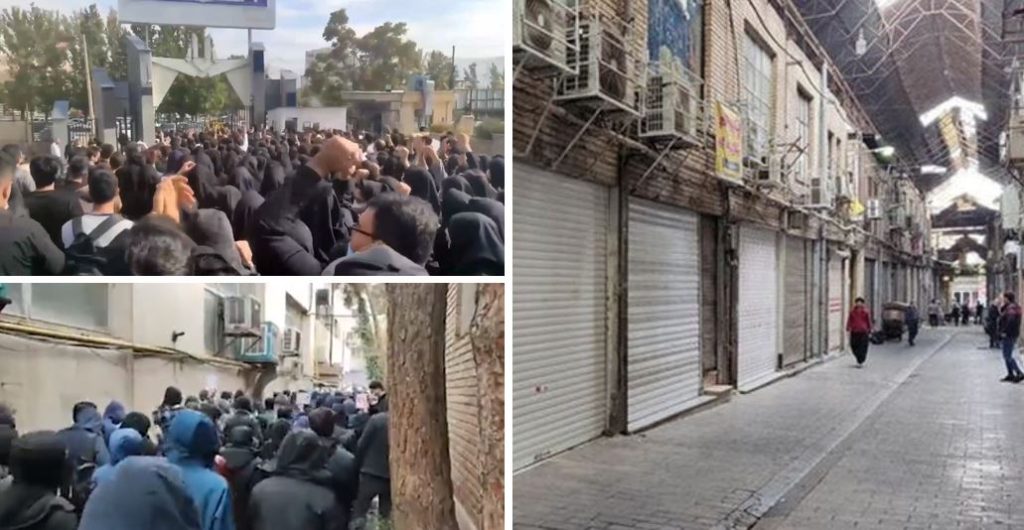 December 6, 2022: Tuesday, December 6, marked the 82nd day of nationwide protests against the Iranian regime, which began on September 16. Iran’s protests have expanded to 280 cities and all 31 provinces across the country.
