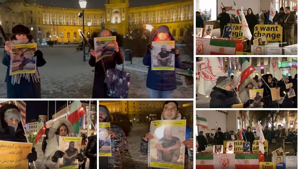 Demonstrations by the Iranian Resistance Supporters, Condemning the Criminal Execution of the Young Protester, Majidreza Rahnavard—Part 3 – December 12, 2022