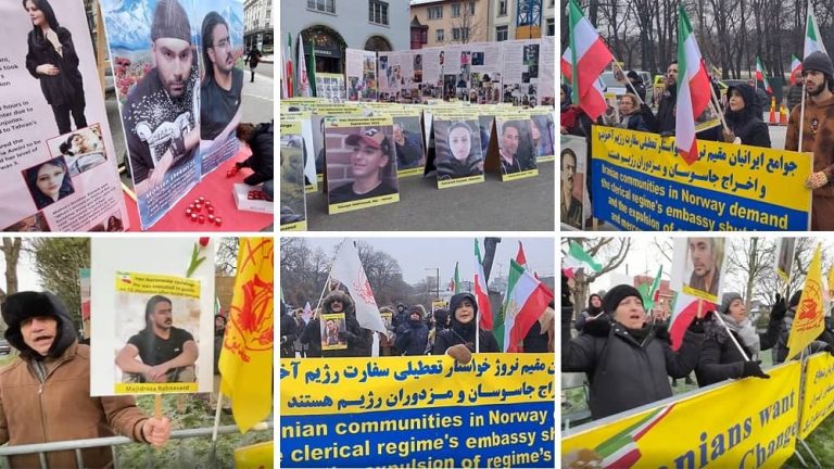December 13, 2022: Supporters of the People's Mojahedin Organization of Iran (PMOI/MEK) held protest demonstrations against the criminal execution of the young protester, Majidreza Rahnavard, in Brussels—Belgium, Oslo—Norway, and Zurich—Switzerland.