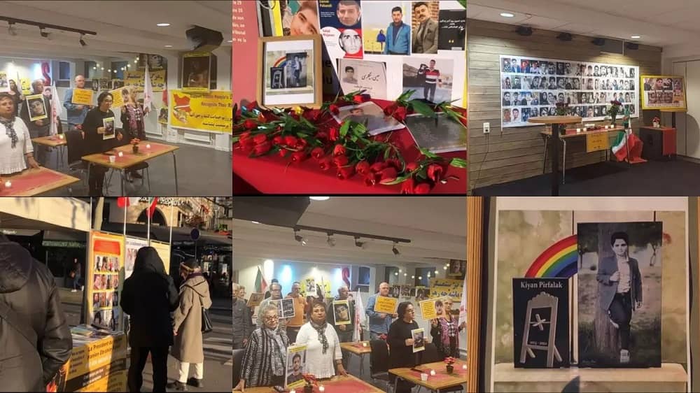Paris and Malmö—December 29, 2022: Iranian Resistance Supporters Expressed Solidarity With the Iran Protests and Honored the Martyrs