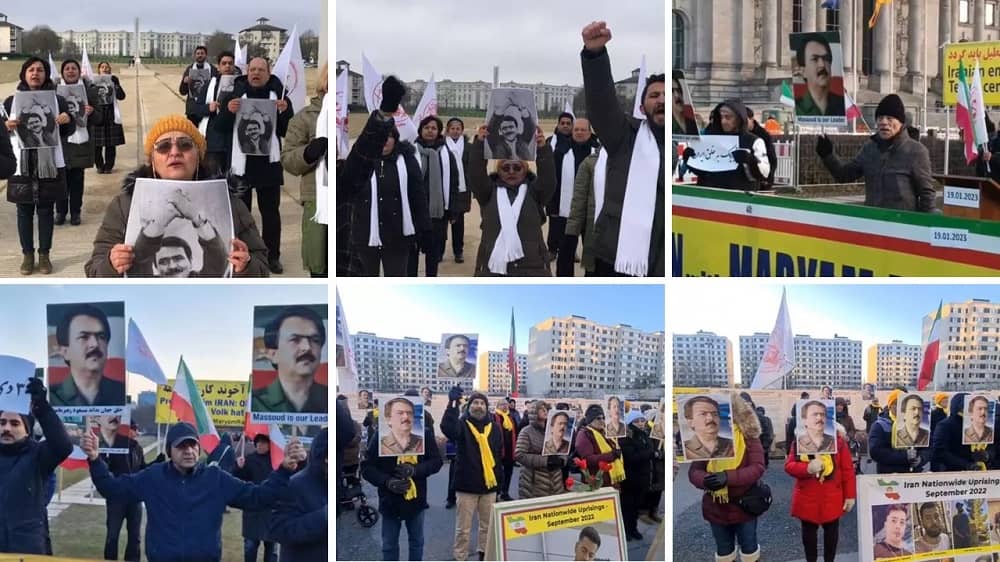 Commemoration of January 20, the Anniversary of the Release of the Last Group of Political Prisoners From Shah's Prisons in Paris, Stockholm, and Berlin