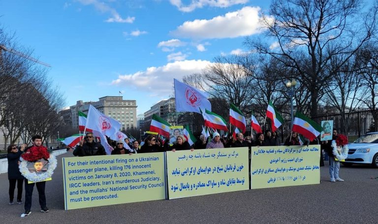 January 7, 2023: Members of the Iranian communities and Iranian Resistance (NCRIand MEK) supporters held rallies and denounced the executions of another two young protesters, Mohammad Mehdi Karami and Seyed Mohammad Hosseini, by the criminal mullahs' regime.
