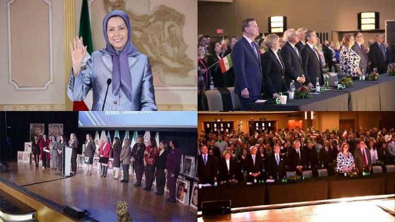 Canada, Toronto—February 4, 2023: On the eve of the anniversary of Iran's 1979 anti-monarchy revolution, Canadian lawmakers, senior Americans, and former Canadian officials express support for the Iranian Resistance at the Iranian Communities Summit in Canada.