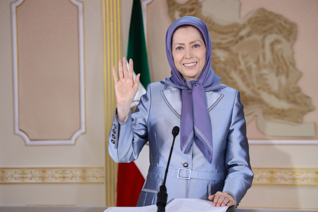 Mrs. Maryam Rajavi, the President-elect of the National Council of Resistance of Iran (NCRI)