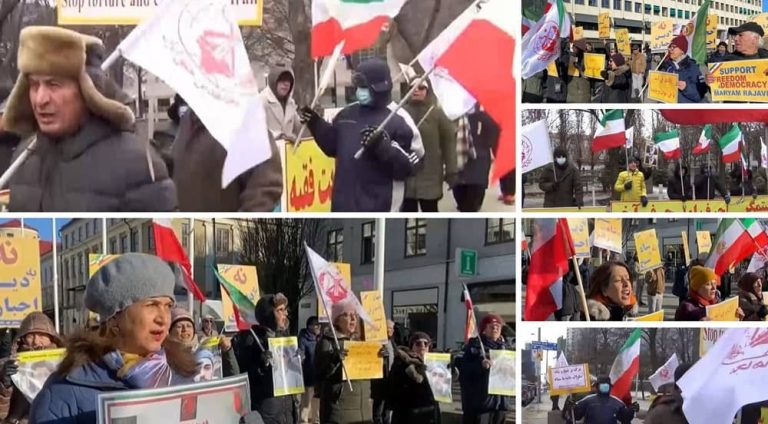 Toronto and Gothenburg—February 18, 2023: Freedom-loving Iranians and supporters of the People’s Mojahedin Organization of Iran (PMOI/MEK) held rallies and expressed solidarity with the nationwide Iranian uprising against the mullahs' regime.