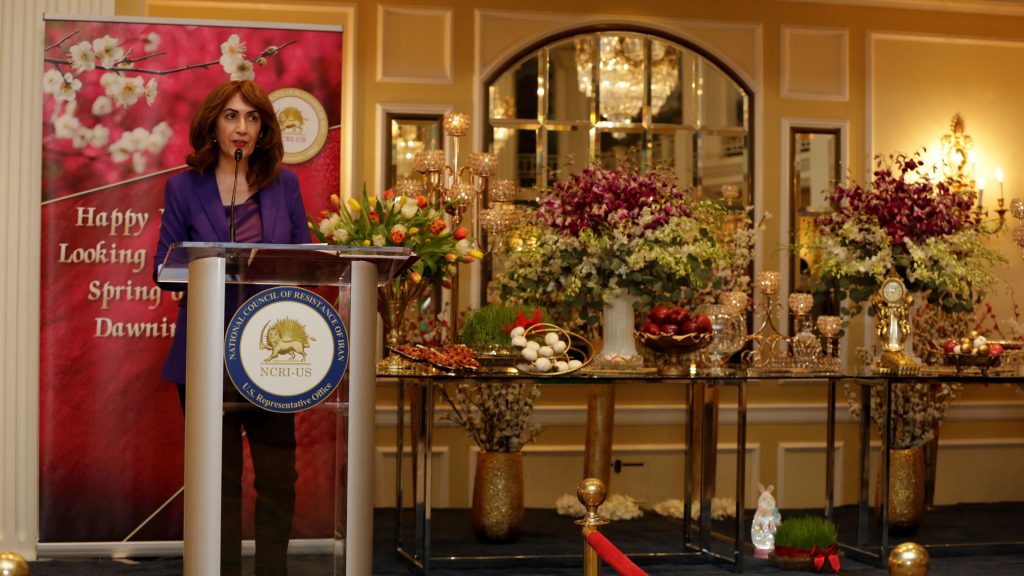 Dr. Saidi addresses the NCRI-US Nowruz Celebration in Washington-DC