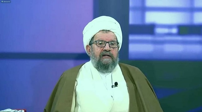 Ayatollah Jalal Ganjei, Chairman of the Committee on Freedom of Religions and Denominations of the National Council of Resistance of Iran (NCRI)