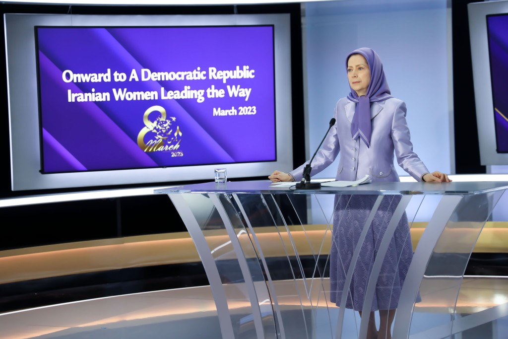 Mrs. Maryam Rajavi, the President-Elect of the National Council of Resistance of Iran (NCRI)