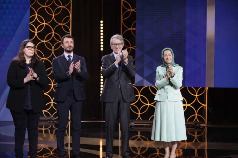 March 2, 2023: Senator Giulio Terzi, the head of the Senate European Union Affairs Committee and former Italian foreign minister, led a delegation of Italian Parliament members to meet with Mrs. Maryam Rajavi, the President-elect of the National Council of Resistance of Iran (NCRI).