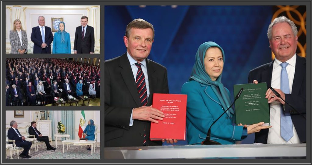 Support for Iranian Resistance Struggle for Freedom Expressed by British MPs