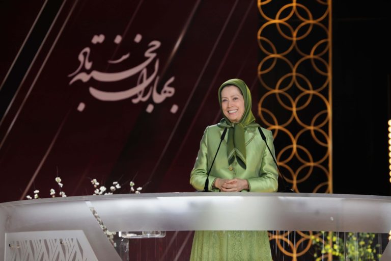 March 20, 2023: Mrs. Maryam Rajavi the President-elect of the National Council of Resistance of Iran (NCRI) addressed at the gathering of the MEK members in Ashraf 3 on the occasion of Nowruz and the beginning of the Iranian New Year.