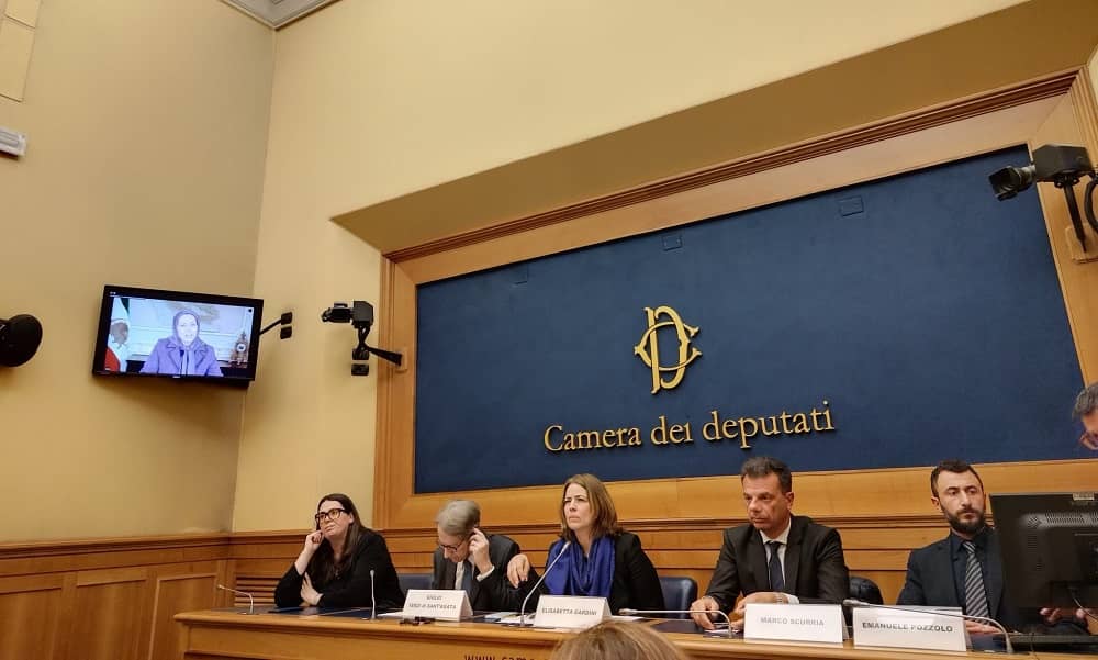 The Interparliamentary Committee for a Free Iran in Italy issued a statement on April 12 regarding a conference on the same day in the Italian Senate titled “The road map towards a Democratic Iran.”