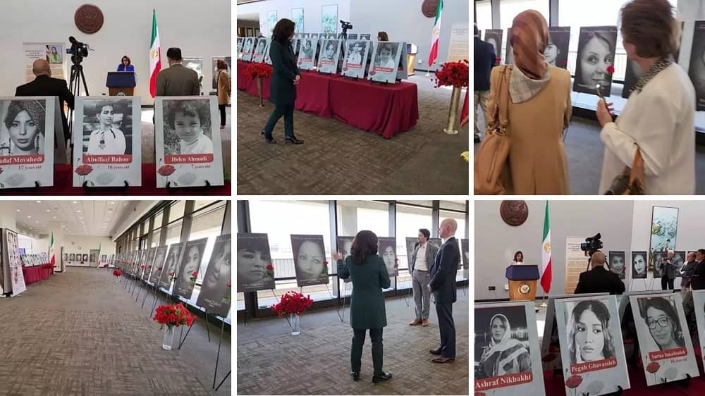Iranian People's Democratic Revolution Photo Exhibition in US Senate
