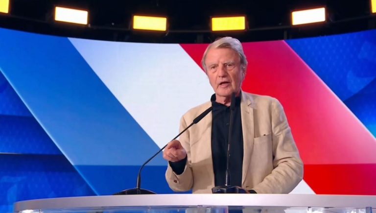 Bernard Kouchner, Foreign Minister of France (2007-2010) addressed the first day of the Free Iran World Summit on July 1, 2023.
