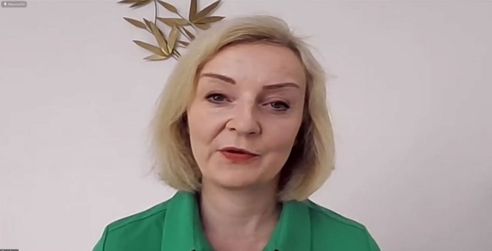 Elizabeth Truss, British Prime Minister and Leader of the Conservative Party (2022)
