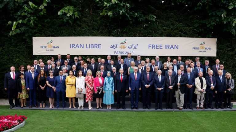 Paris, July 1, 2023: Esteemed global leaders and legislators gathered at the National Council of Resistance of Iran (NCRI)’s Headquarters in Auvers-sur-Oise for an important assembly.