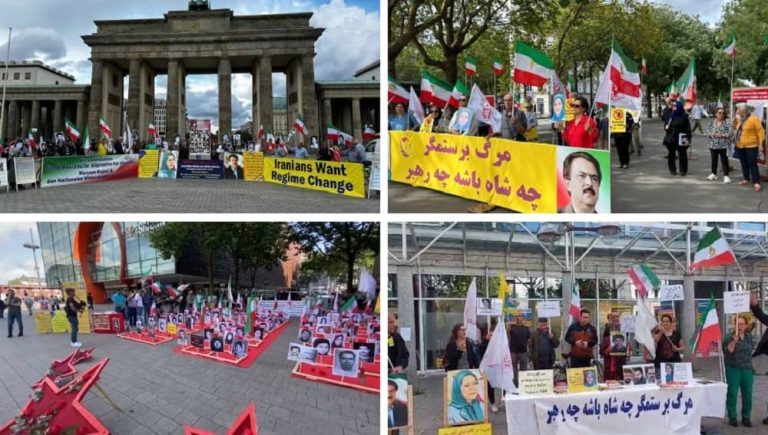 July 29, 2023: Freedom-loving Iranians and supporters of the People’s Mojahedin Organization of Iran (PMOI/MEK) held rallies in European cities, including, Paris, Berlin, Bremen, London, Gothenburg, Hamburg, and Heidelberg in solidarity with the Iran Revolution.