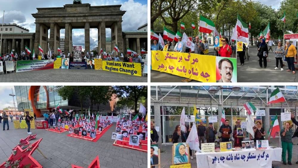 Rallies in Solidarity With the Iran Revolution by Freedom-Loving Iranians and MEK Supporters in European Cities—July 29, 2023