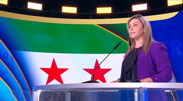 Ruba Habboush, Vice-president of the Syrian Opposition Coalition (SOC)
