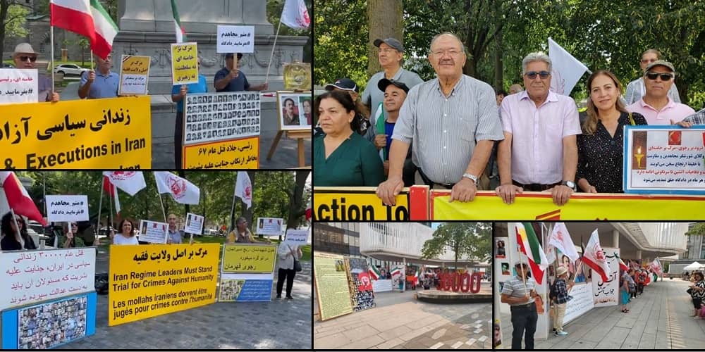 Canada: MEK Supporters Rallied in Toronto, Vancouver, and Montreal, Supporting the MEK Leadership and Against the Mullahs' Regime