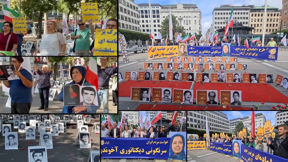 Iranian Communities Rallies in Paris and Stockholm, Supporting the MEK Leadership and Against the Mullahs' Regime—August 19, 2023