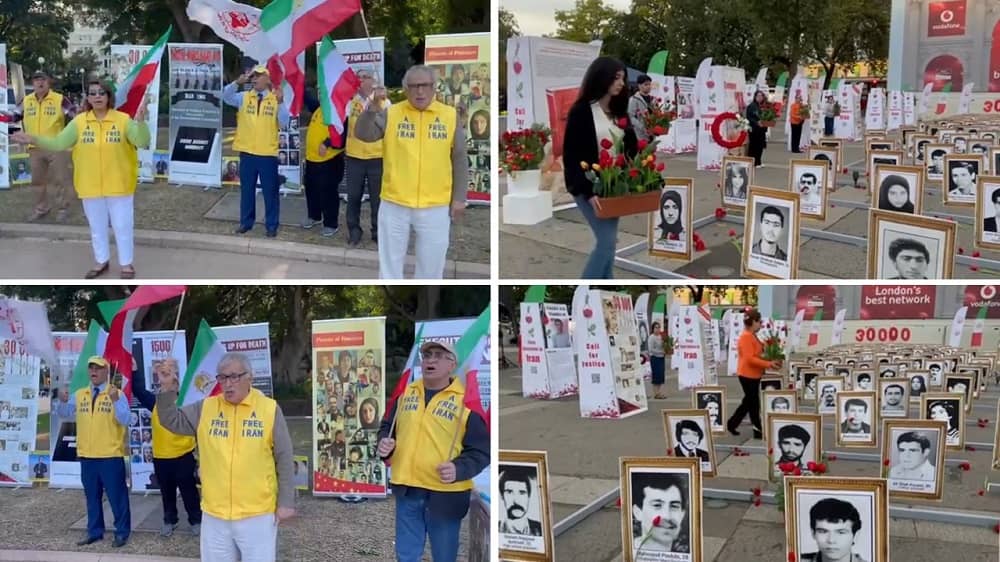 August 26, 2023: Freedom-loving Iranians and supporters of the People’s Mojahedin Organization of Iran (PMOI/MEK) held a rally in Sydney (Australia) in solidarity with the Iran Revolution. MEK supporters in London held a photo exhibition, commemorating the 1988 massacre's martyrs.