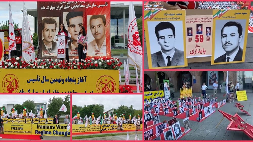 Berlin, Hamburg, and Ulm: MEK Supporters Celebrated the Anniversary of the Foundation of the MEK Iran - September 6-9, 2023