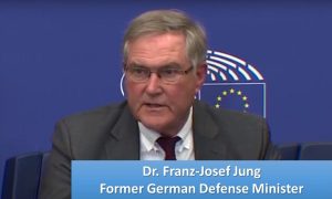 Dr. Franz-Josef Jung, the former German Minister of Defense, was among the distinguished guests and speakers at a conference held at the European Parliament in Strasbourg on November 22.