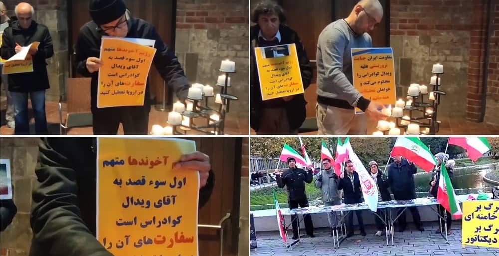 Germany—November 11, 2023: MEK Supporters Held Rallies in Solidarity With the Iran Revolution in Hanover and Düsseldorf 