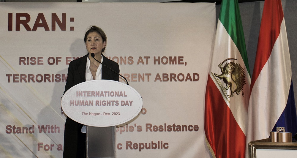 During a presentation at a conference in The Hague, Netherlands, Ingrid Betancourt, a former Colombian Senator, illuminated the intricate network of threats and deceit orchestrated by the Iranian regime. 