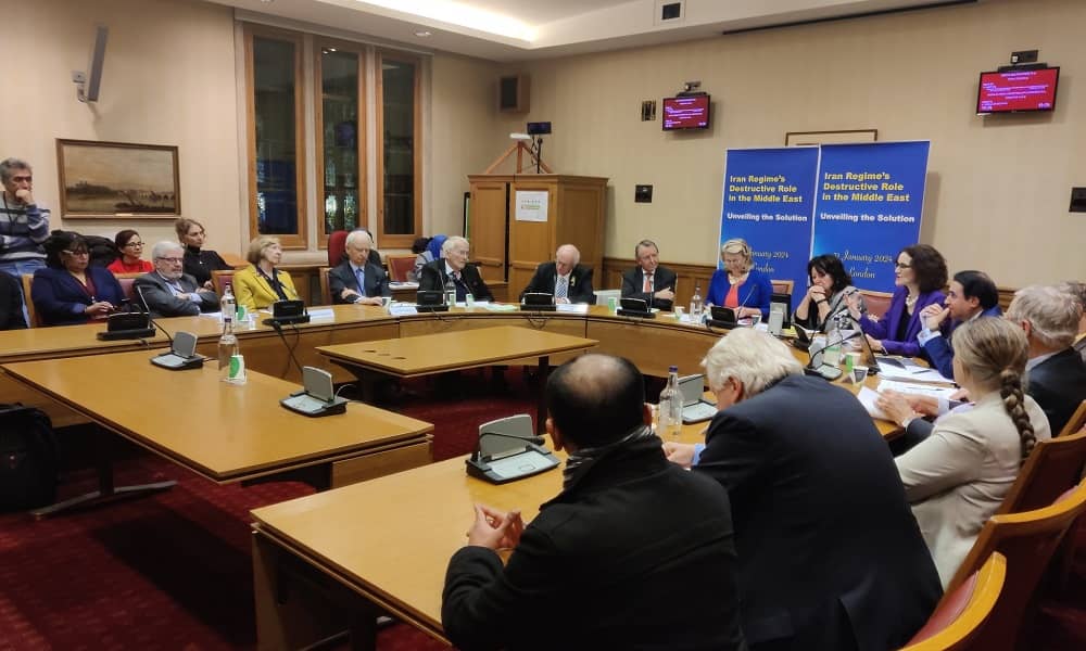 On Wednesday, January 31, a conference took place in the UK Parliament, attended by representatives from both the House of Commons and the House of Lords, as well as members from major political parties in the UK. The focus of the conference was the detrimental role played by the Iranian regime in the region. Participants deliberated on potential strategies to counter its influence.