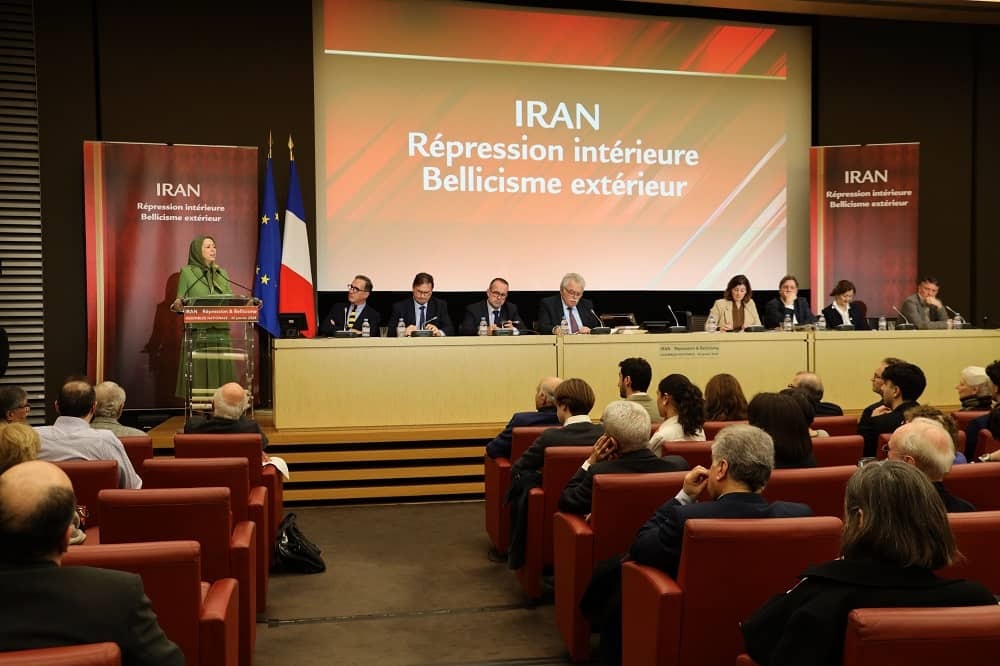 On the 30th of January, 2024, at the invitation of the Parliamentary Committee for a Democratic Iran (CPID), Mrs. Maryam Rajavi, the President-elect of the National Council of Resistance of Iran (NCRI), attended the Victor Hugo Hall within the esteemed confines of the French National Assembly. Addressing a gathering comprising parliamentarians and esteemed political figures, Rajavi shared her insights.