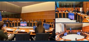 Under the auspices of Ms. Lucia Vuolo, a Member of the European Parliament from Italy, the European Parliament in Brussels hosted a session titled "Advancing Human Rights: Supporting Iranian Women and Youth in the Pursuit of Freedom and Democracy.