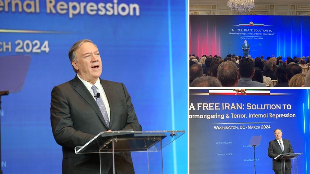 During a bipartisan summit convened in Washington, DC, former Secretary of State Mike Pompeo vehemently condemned the Iranian regime’s domestic repression and international terror campaigns.
