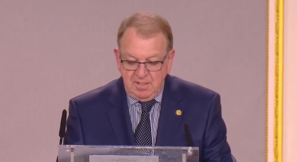 At a conference held on March 1 at the National Council of Resistance of Iran (NCRI) headquarters, Struan Stevenson, a former Member of the European Parliament and President of the EP Delegation for Relations with Iraq (2009-2014), delivered a passionate address spotlighting the oppressive regime in Iran and its backing of terrorism.