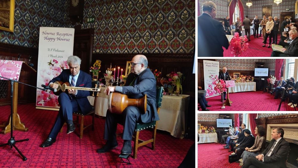In a momentous and diverse gathering, members from all political factions in the UK Parliament, alongside supporters of the National Council of Resistance of Iran (NCRI), convened for a Nowruz celebration at the Central Hall of the House of Commons.