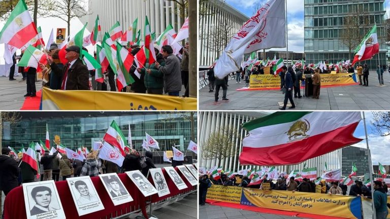 The freedom-loving Iranians and supporters of the People's Mojahedin Organization of Iran (PMOI/MEK) demonstrated in Luxembourg on April 22, 2024, concurrent with the European Union Foreign Ministers' meeting to discuss the grave situation in the Middle East and the warmongering of the mullahs' regime.