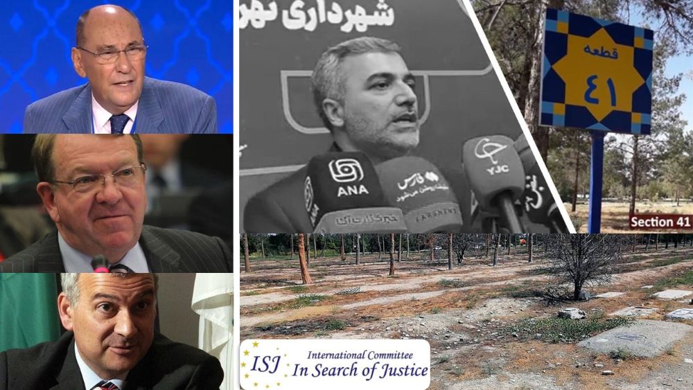 ISJ Leaders Urge UN to Take Action Against Iran’s Desecration of Mass Graves and Intensifying Repression