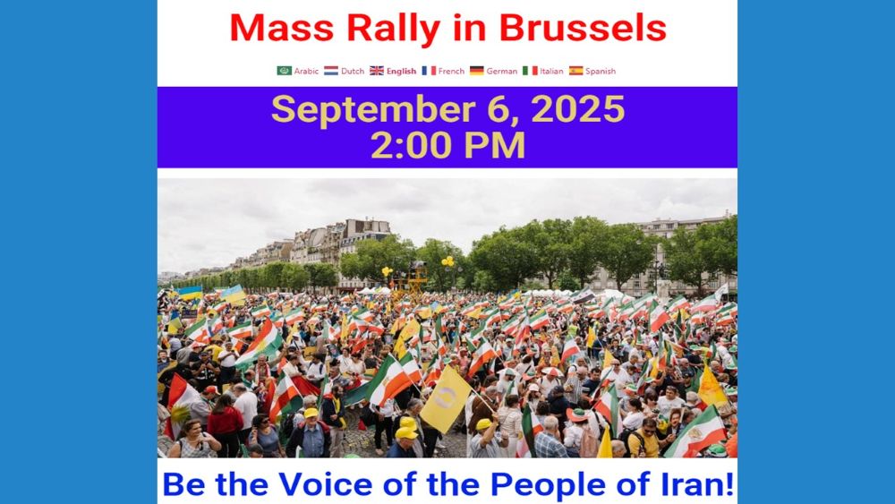 Prominent Figures Unite to Support Brussels Free Iran Rally On Sept. 6, 2025