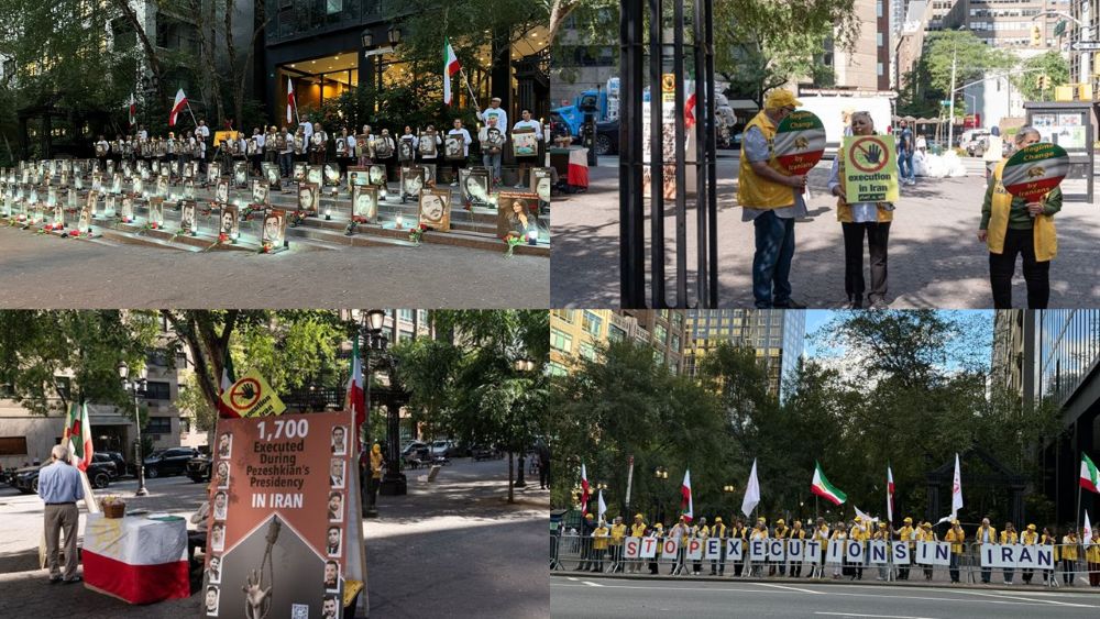 Iranian Americans intensify protests and rallies in New York ahead of the #2025FreeIranNYRally at the UN.