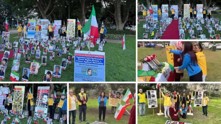 Iranians in Sydney and Melbourne mark the 2022 uprising’s 3rd anniversary