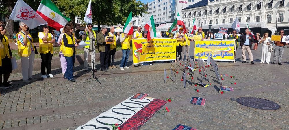 Iranians in Malmö mark the 2022 uprising’s 3rd anniversary.