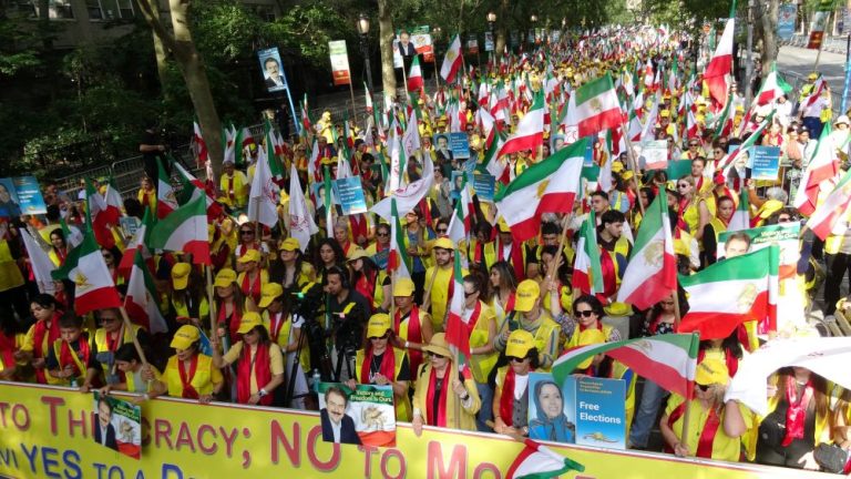 New York Rally - Sept 23, 2025 - Thousands demand change in Iran — no to dictatorship, yes to freedom