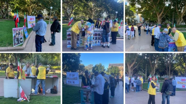 Exhibition in Sydney honors Iran’s uprising martyrs and highlights the struggle for justice and democratic change.