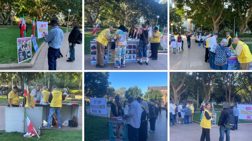 Exhibition in Sydney honors Iran’s uprising martyrs and highlights the struggle for justice and democratic change.